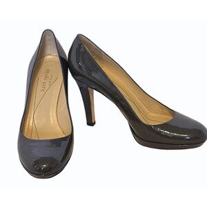Kate Spade New York Womens Patent Leather Green Stiletto Made in Italy Size 7 B